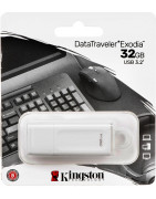 KINGSTON USB 3.2 DATATRAVELER EXODIA 32GB BLANCO