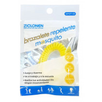Pulsera Repelente Antimosquito Talla Estándar, Color Amarillo
