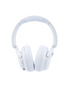 Audífono inalámbricos TEROS TE-8038W, USB-C, Blanco Titanium