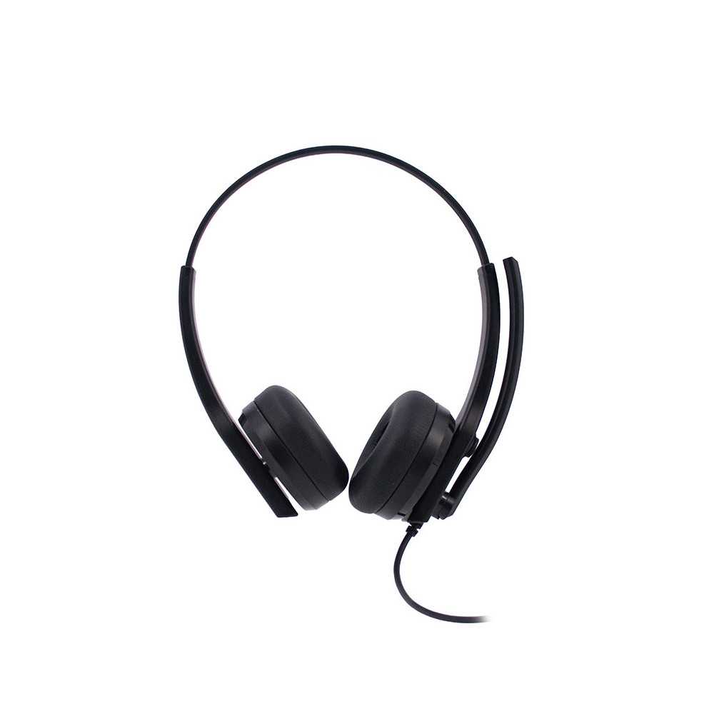 Audífono TEROS TE-8039CS, USB, Negro