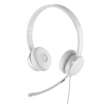 Auriculares Estereo con Microfono Lenovo 110, Interfaz USB Tipo-A, Color Cloud Grey (Gris)