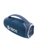 Parlante TEROS TE-6045B, color Azul, 60 W