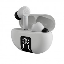 Auriculares True Wireless Klip Xtreme EdgeBuds KTE-755WH 22Hrs ANC Blancos