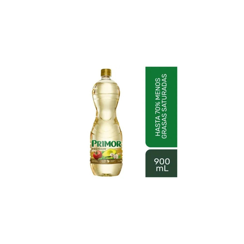 Aceite Vegetal Premium PRIMOR Botella 900ml
