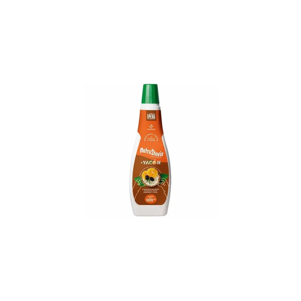 Endulzante Líquido con Yacón NUTRA STEVIA Botella 100m