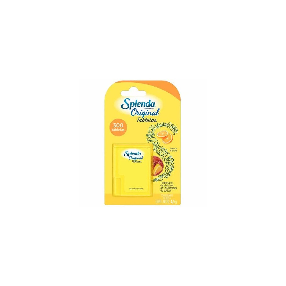 Endulzante SPLENDA Display 300 Tabletas