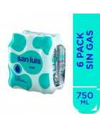 Agua sin Gas SAN LUIS Botella 750ml Paquete 6unidades