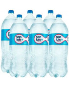 Agua Mineral SAN LUIS Con Gas Paquete 6 Botellas 2.5L c/u