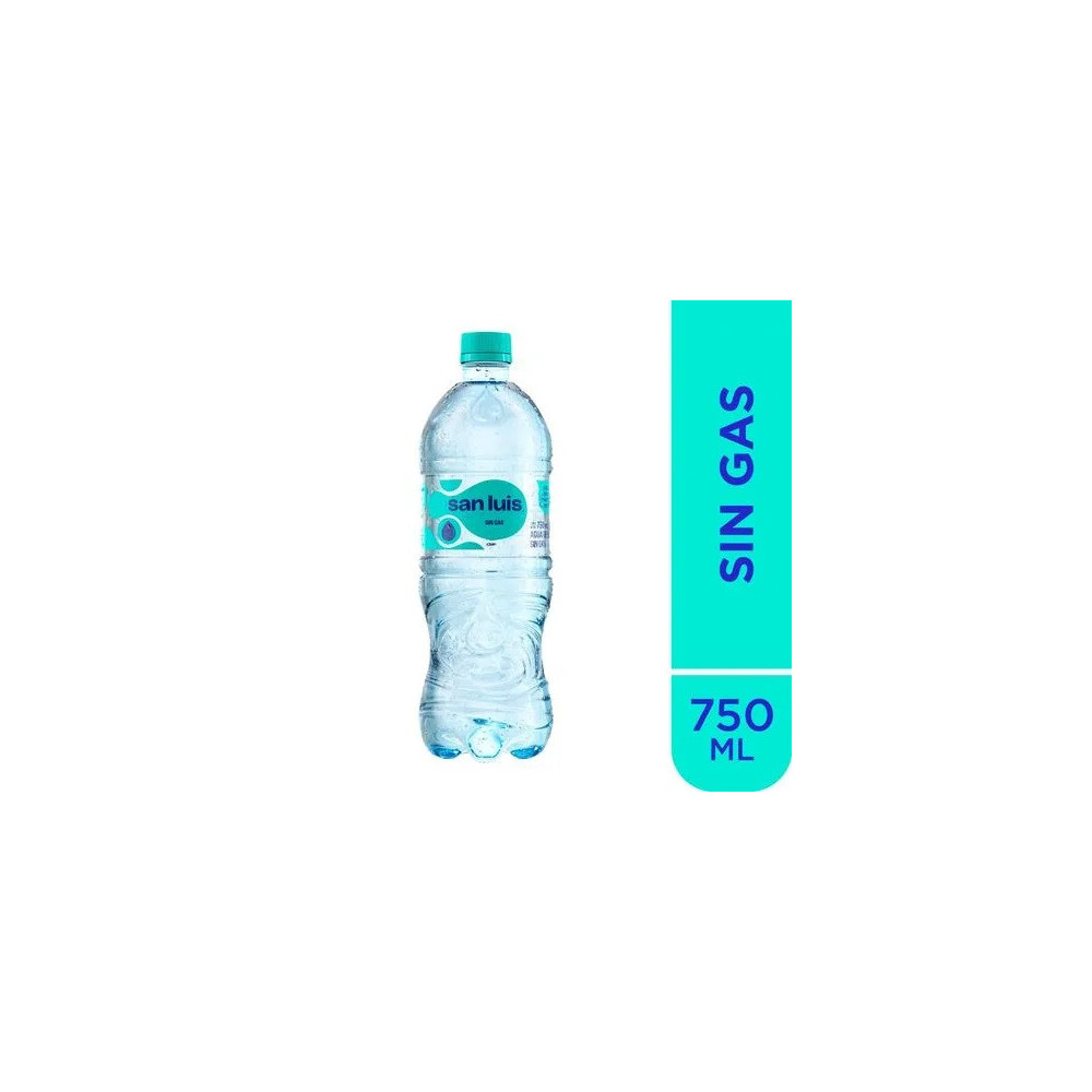 Agua sin Gas SAN LUIS Botella 750ml