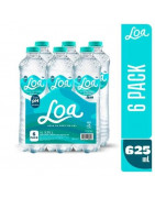 Agua LOA sin Gas Botella 625ml Six Pack