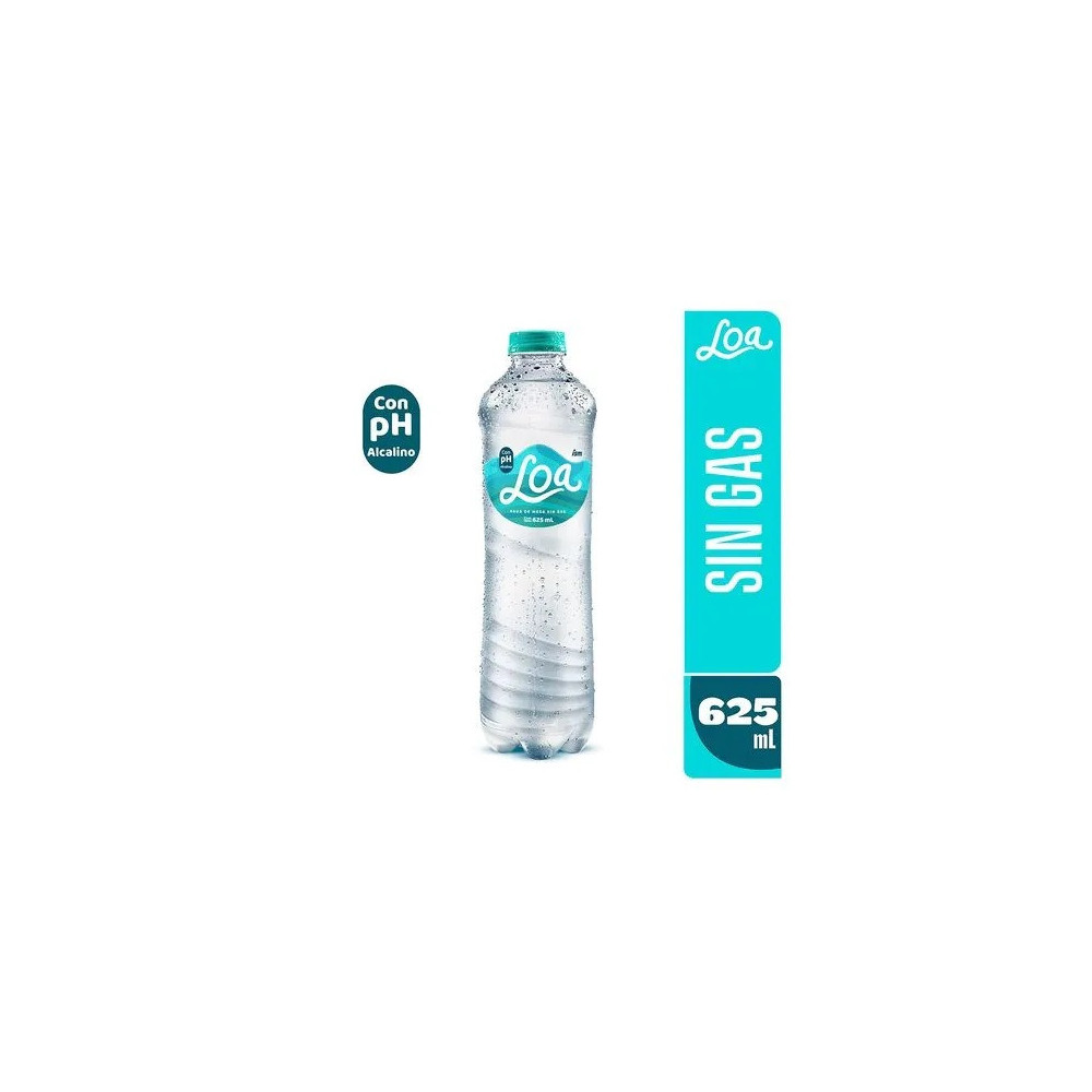 Agua de Mesa LOA Sin Gas Botella 625ml