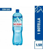 Agua Mineral SAN MATEO Con Gas Botella 1.5L