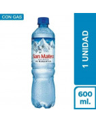 Agua Mineral SAN MATEO Con Gas Botella 600ml