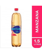 Agua con Gas SAN LUIS Sabor a Manzana Botella 1.5L