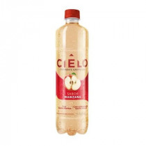 Agua con Gas CIELO Sabor a Manzana Botella 600ml