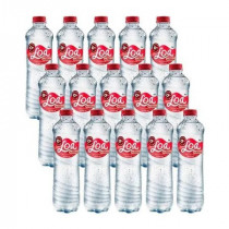 Agua LOA Gasificada Sabor a Manzana Paquete 15 Botellas 625ml c/u