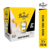 Agua Tónica BRITVIC Paquete 12un Lata 150ml