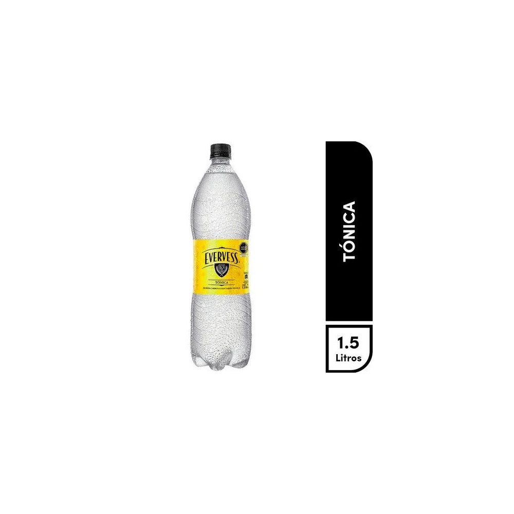 Agua Tónica EVERVESS Botella 1.5L
