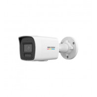 COLORVU TUBO IP 2MP SMART HYBRID LIGHT 2.8MM IP67 CON IR Y AUDIO - HK-DS2CD1027G2H-LIU