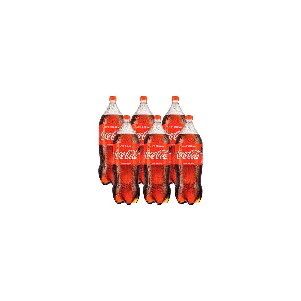 Gaseosa COCA COLA Paquete 6 Botellas 2.25L c/u