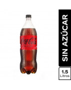 Gaseosa COCA COLA sin Azúcar Botella 1.5L
