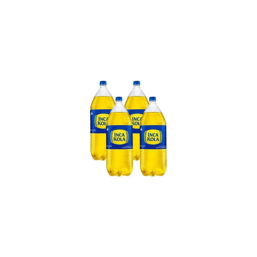 Gaseosa INCA KOLA Sabor Original Paquetes Botellas 3L c/u