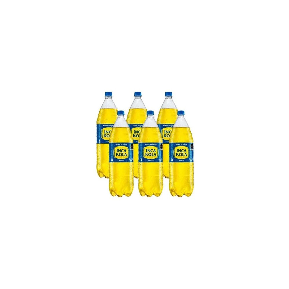 Gaseosa INCA KOLA Paquete 6 Botellas 2.25L c/u