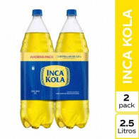 Pack Gaseosa INCA KOLA Botella 2.5L Paquete 2unidades