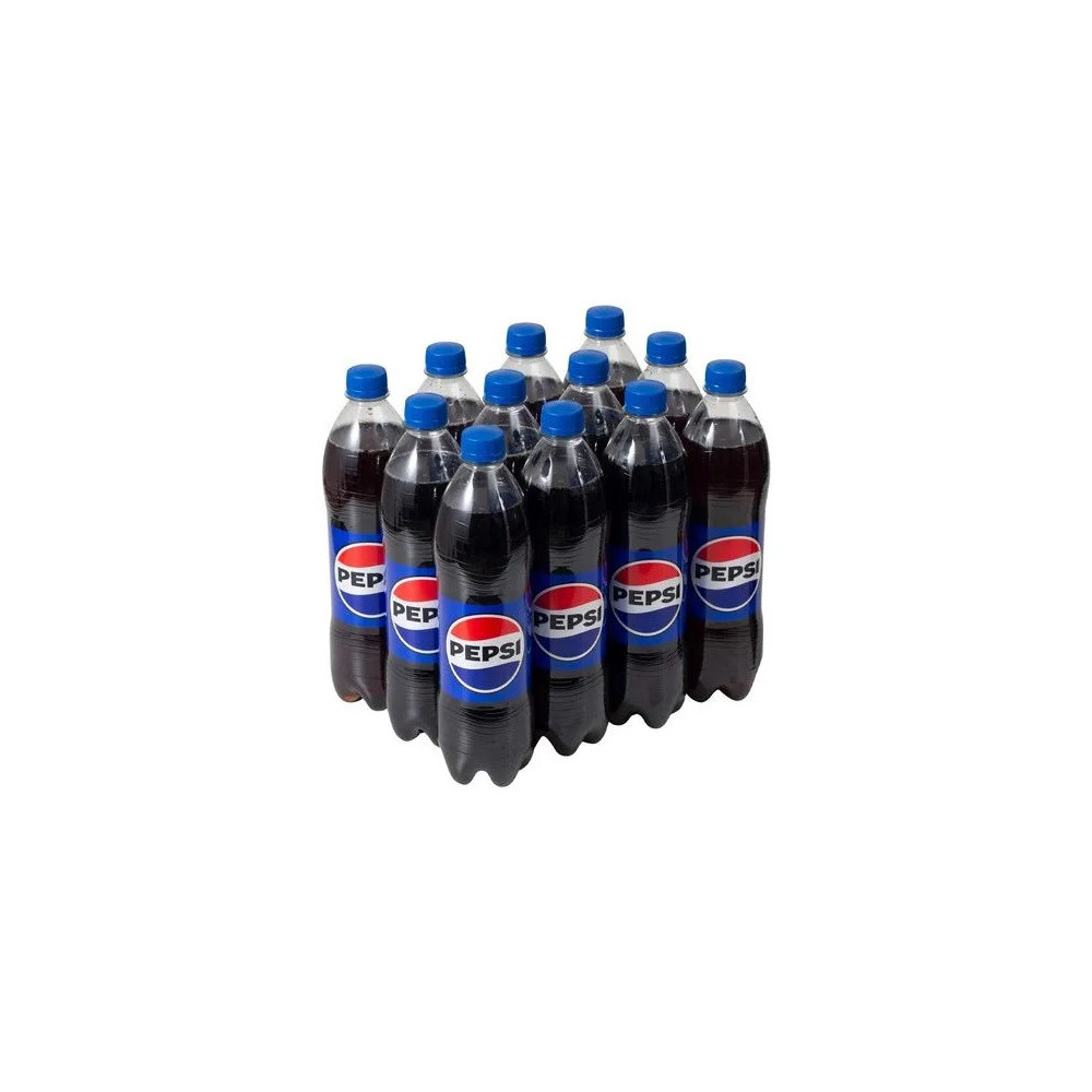 Gaseosa PEPSI Cola Paquete 12 Botellas 750ml c/u