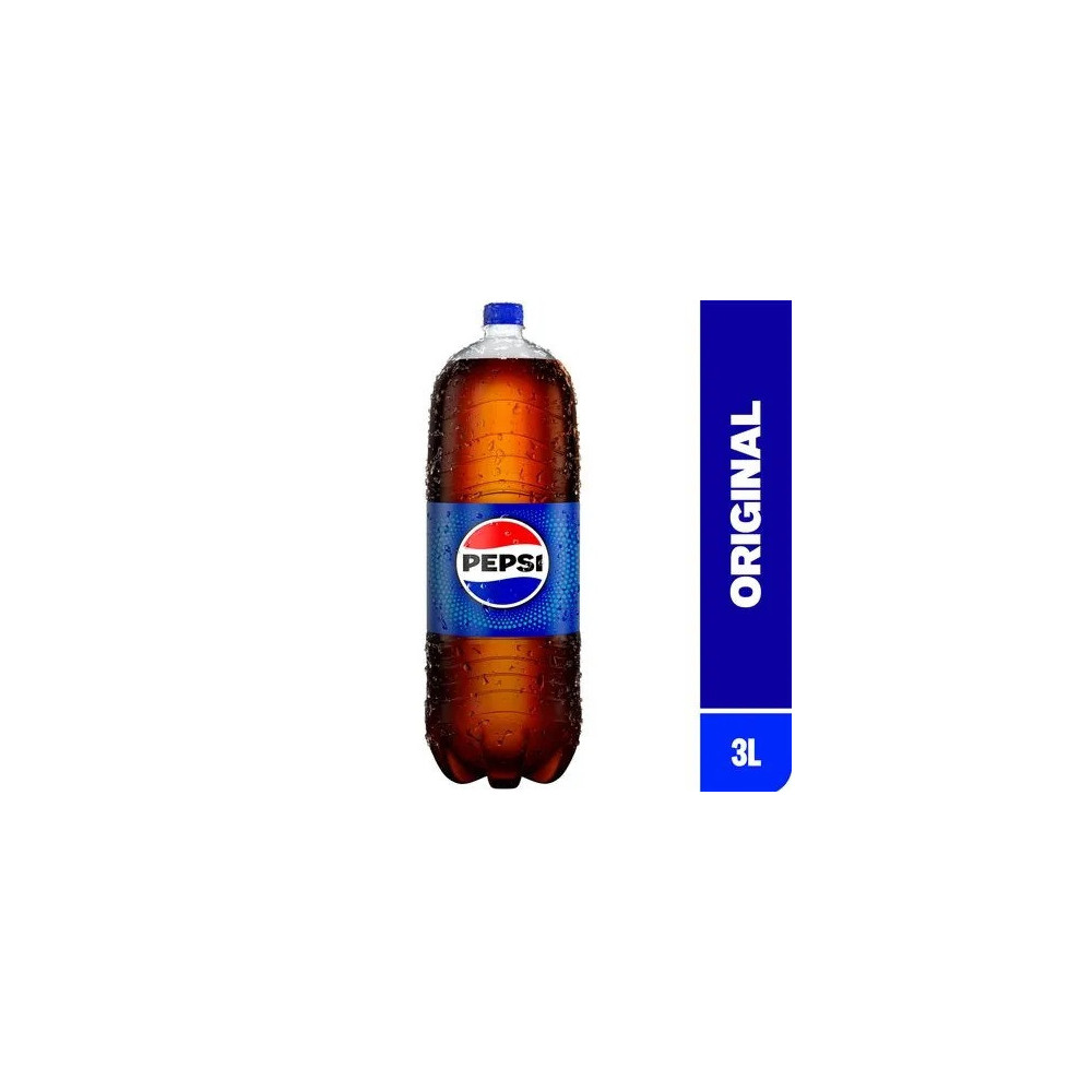 Gaseosa PEPSI Cola Botella 3L