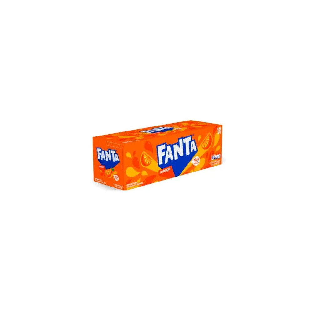 Gaseosa FANTA Naranja Lata 355ml Paquete 12unidades