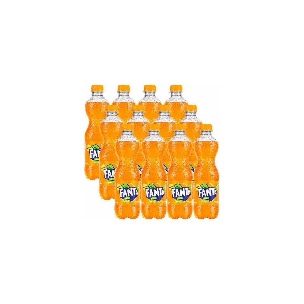 Gaseosa FANTA Naranja Paquete 12 Botellas 500ml c/u