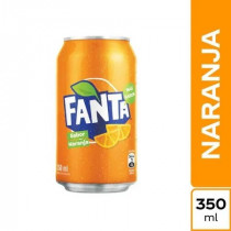 Gaseosa FANTA Naranja Lata 350ml