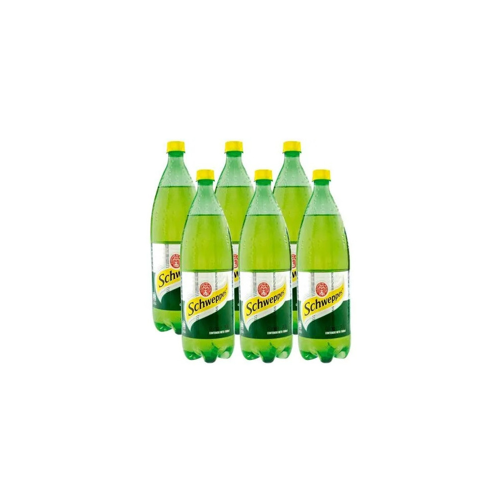 Ginger Ale SCHWEPPES Paquete 6 Botellas 1.5L c/u