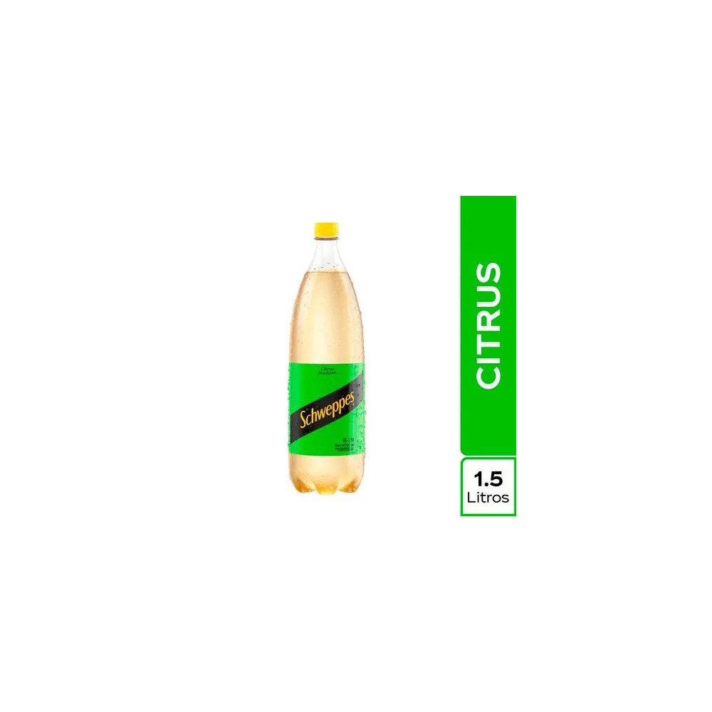 Ginger Ale SCHWEPPES Citrus Botella 1.5L