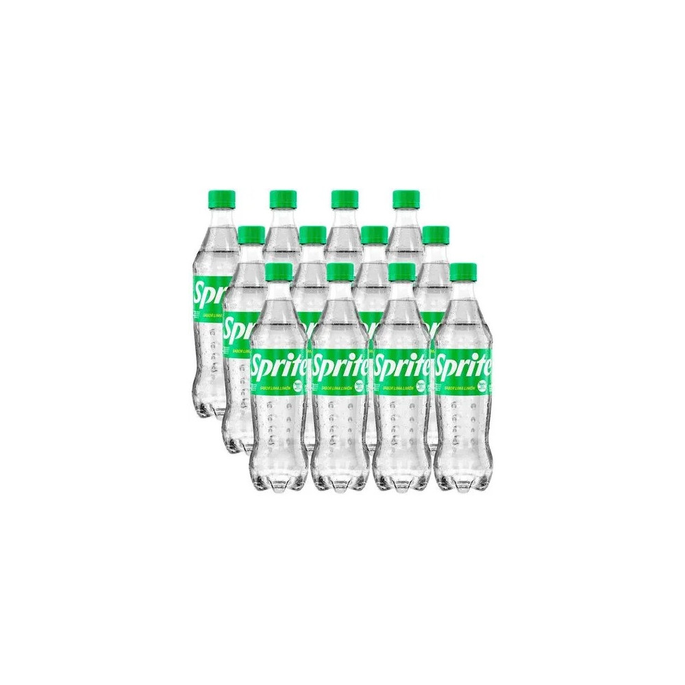 Gaseosa SPRITE Lima limón Paquete 12 Botellas 500ml c/u