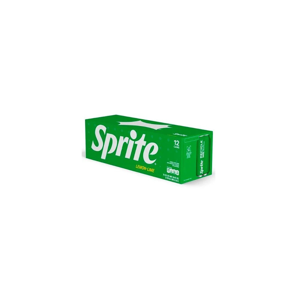 Gaseosa SPRITE Sabor Lemon Lime Lata 355ml Paquete 12un