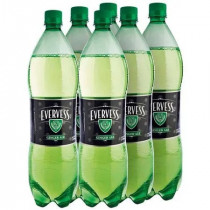 Gaseosa EVERVESS Ginger Ale Paquete 6 Botellas 1.5L c/u