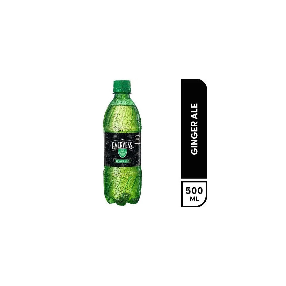 Gaseosa EVERVESS Ginger Ale Botella 500ml