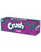 Gaseosa CRUSH Sabor Grape Lata 355ml Paquete 12unidades