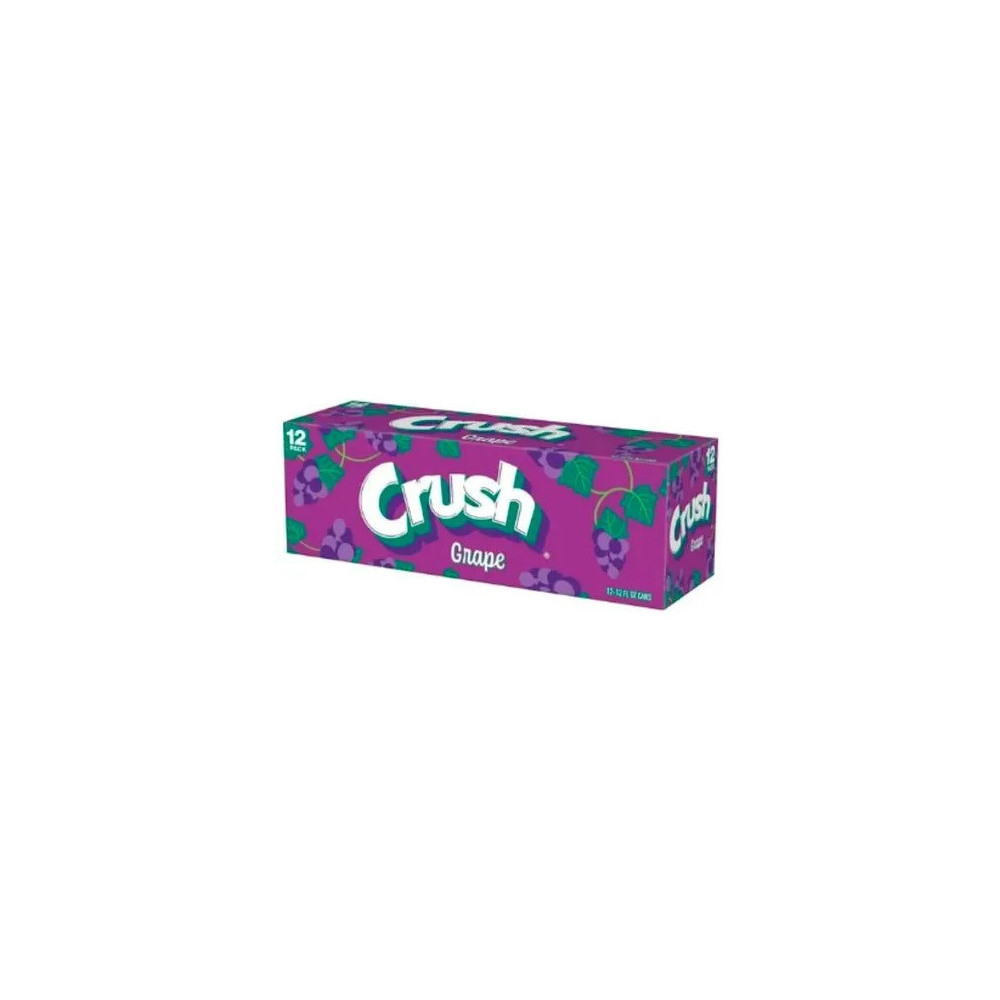 Gaseosa CRUSH Sabor Grape Lata 355ml Paquete 12unidades