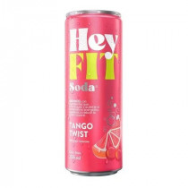 Gaseosa HEY FIT Soda Tango Twist Lata 355ml