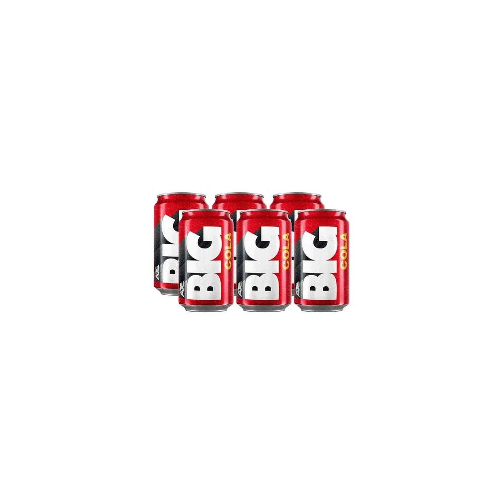 Gaseosa BIG COLA Paquete 6 Lata 355ml c/u