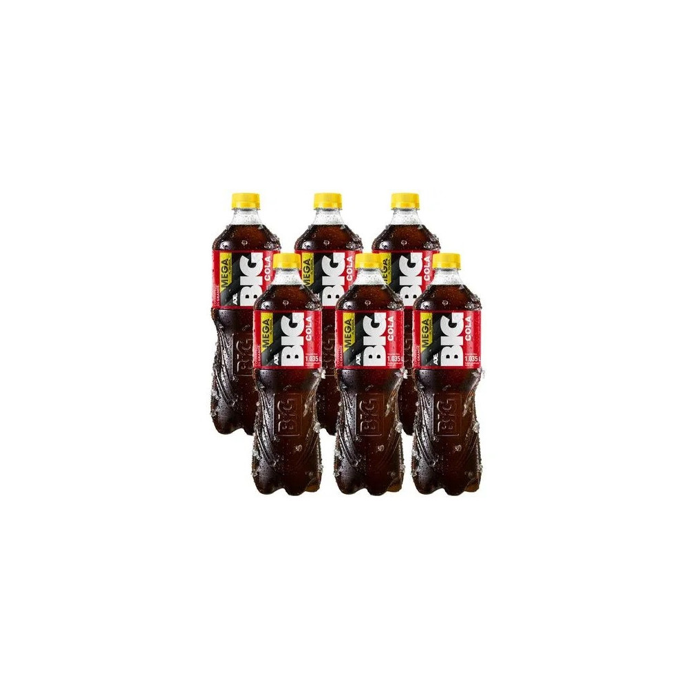 Gaseosa BIG COLA Paquete 6 Botellas 1.035L c/u