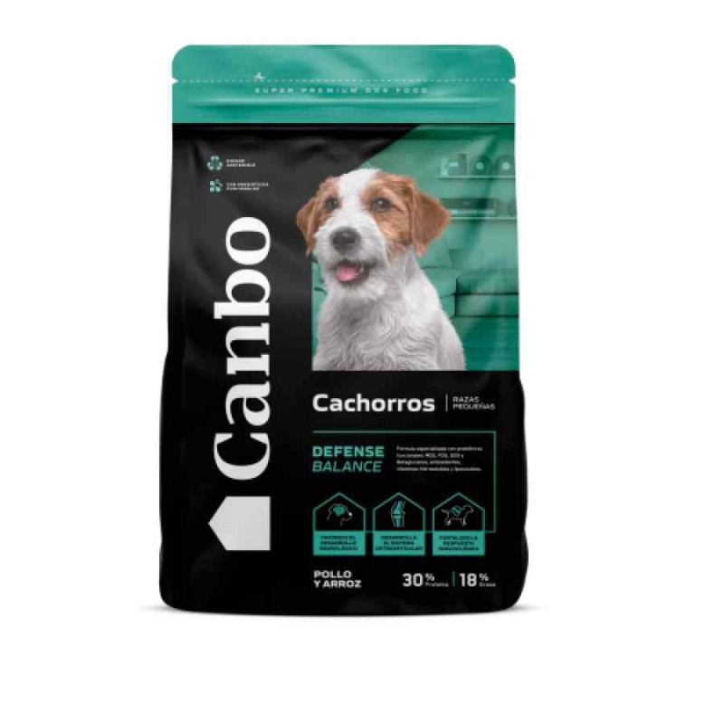 Canbo Dog Food Cachorros Sb Pollo Razas Pequeñas Alimento Seco Perro 1KG