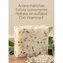 AURORA Jabón Natural de arroz