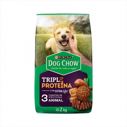 Dog Chow Adultos Triple Proteína 22.7kg