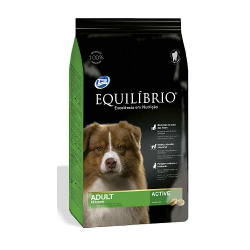 Equilibrio Adult Dogs All Breeds Adulto Todas Las Razas Alimento Seco Perro  18kg