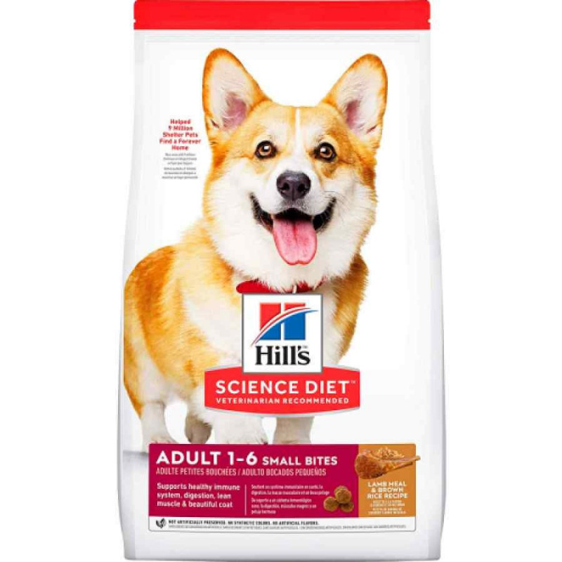 Hills SD Adult Lamb & Rice Small Bites Cordero y arroz 2.04 kg