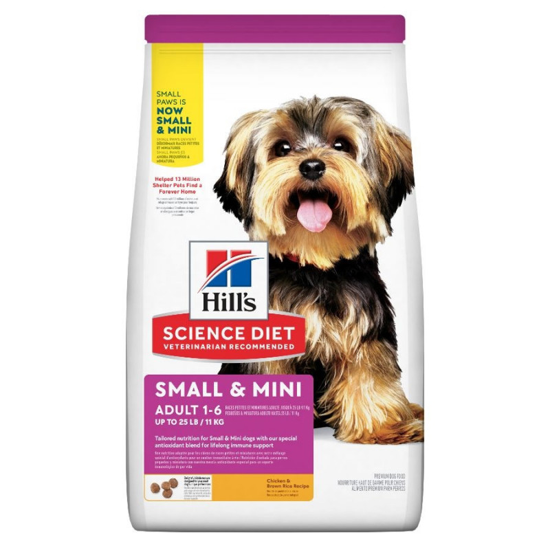 Hills SD Adult Small & Toy Adulto Raza pequeña y toy 2.04 Kg